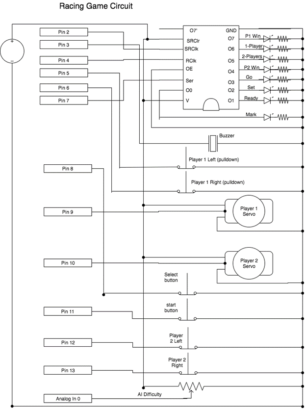 Measuring Tool circuit