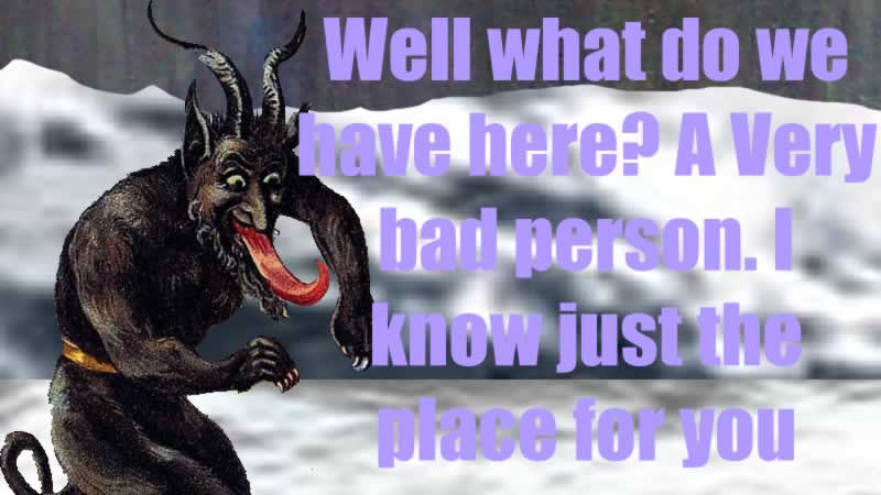 You have been Krampused