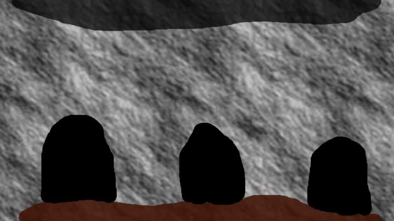 Cavern with three exits