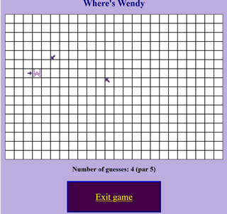 Where's Wendy project game