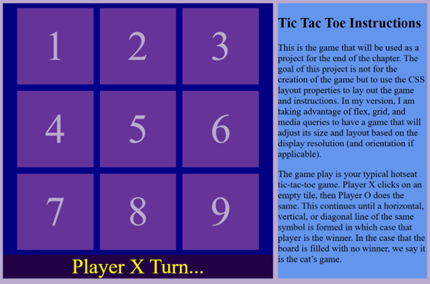 Tic-Tac-Toe Screenshot