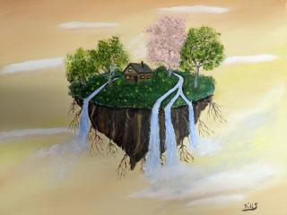 Floating Island Hex Slide Puzzle